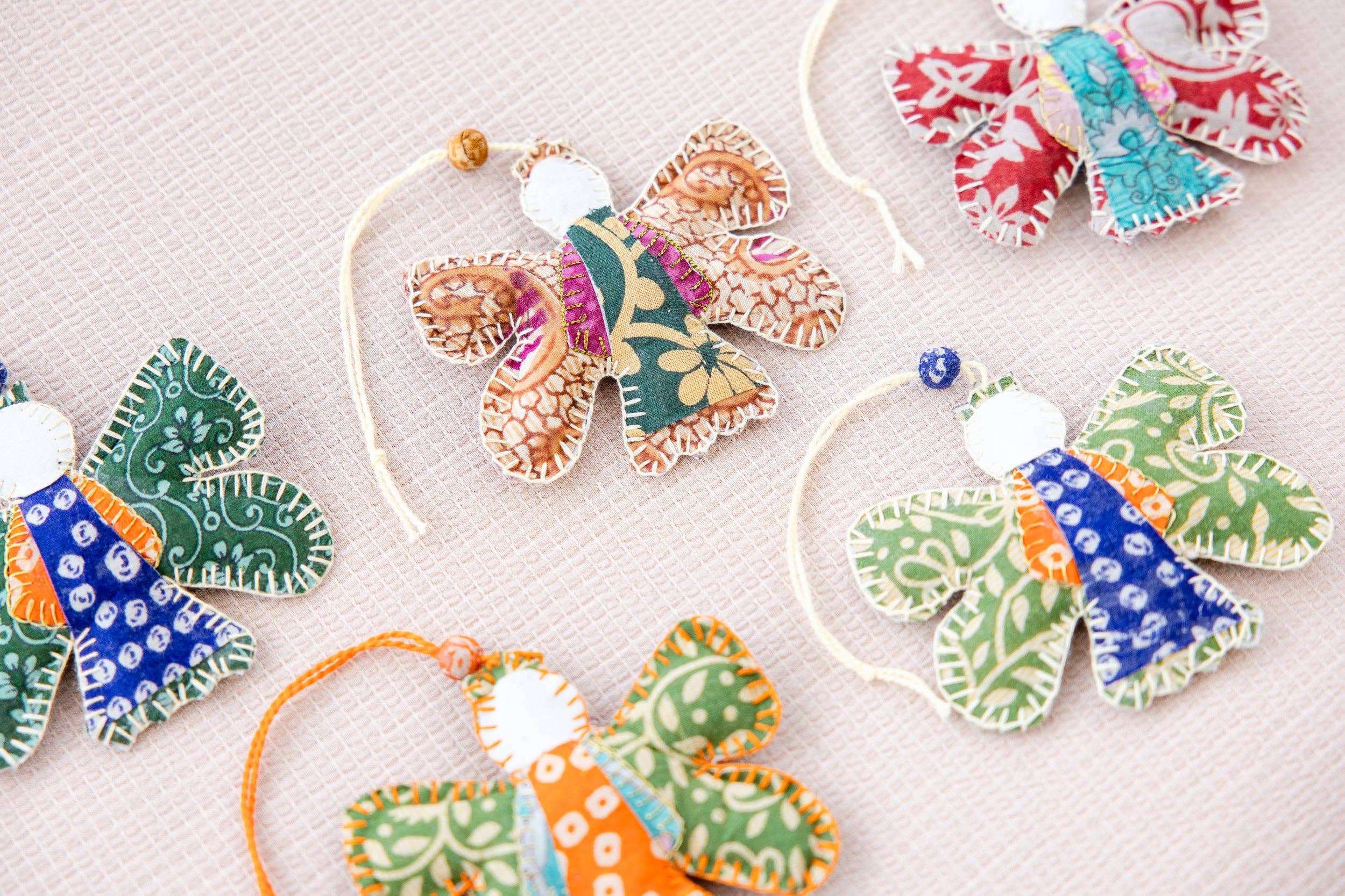 Rahab's Rope - Wholesale Ornament - Stitched Story Angel1