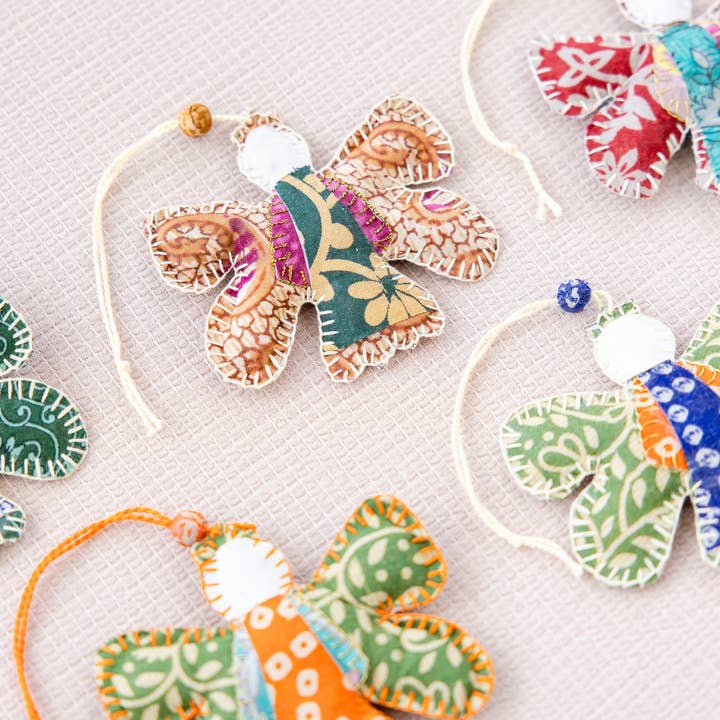 Rahab's Rope - Wholesale Ornament - Stitched Story Angel1