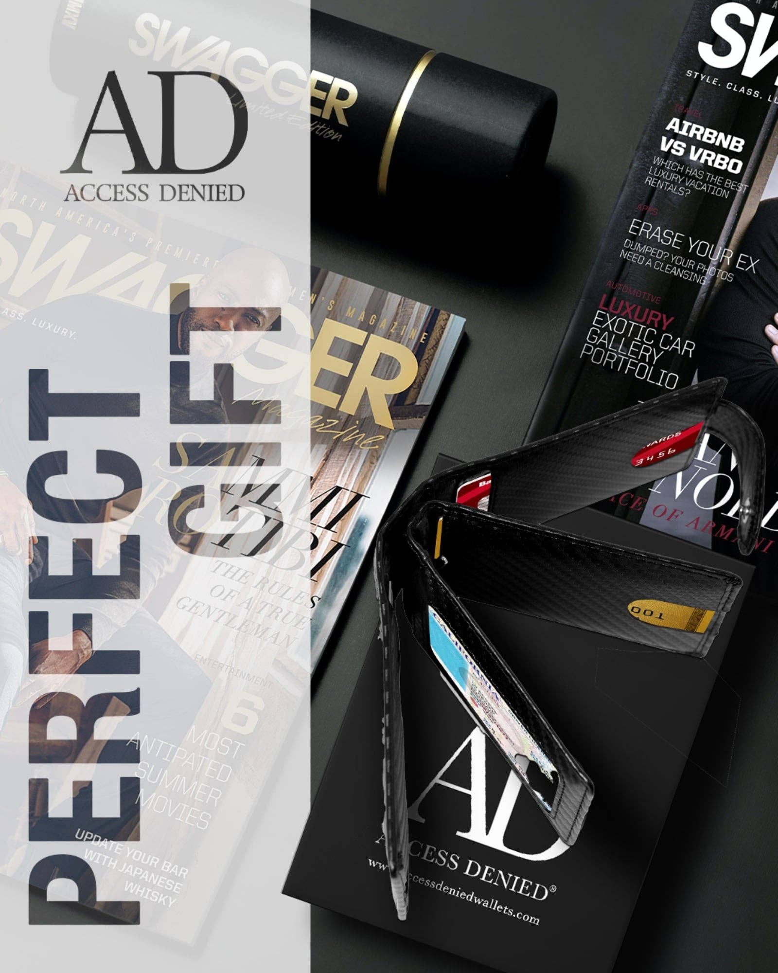 Access Denied Accessories – wholesale Wallet - Men’s – Bifold Wallet With Removable Money Clip Snap Closure11