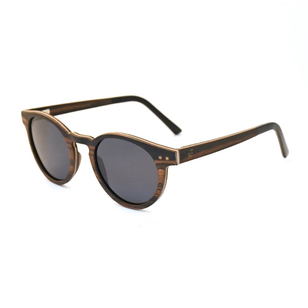 JOPLINS® - Wholesale Sunglasses - Unisex - Stinson Ebony - Premium Sustainable Wood Sunglasses1