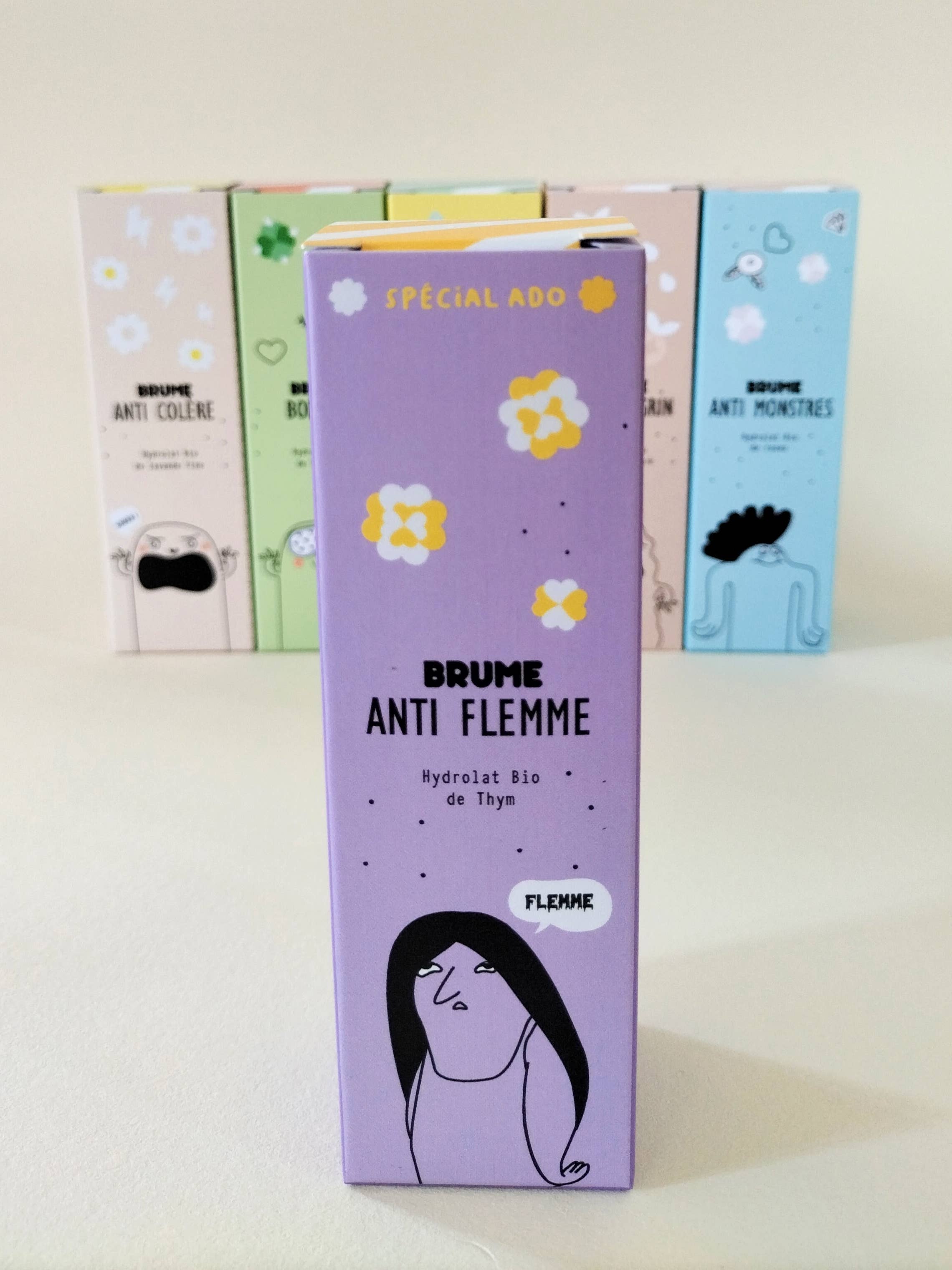 Pamela Loops - Wholesale Kamer- en linnenspray - Brume anti-moeheid voor tieners met biologische tijmhydrolysaat12