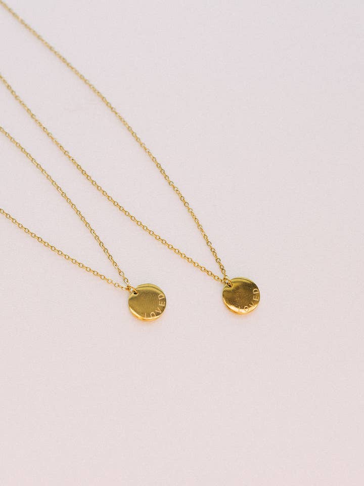 Loved Coin halskæde for engroshandel hos BELJOY