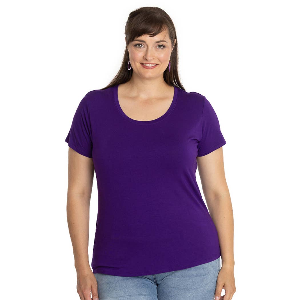 Flying Colors Apparel - Wholesale T-Shirt - Women's - The Scarlet Scoop Neck Tee6