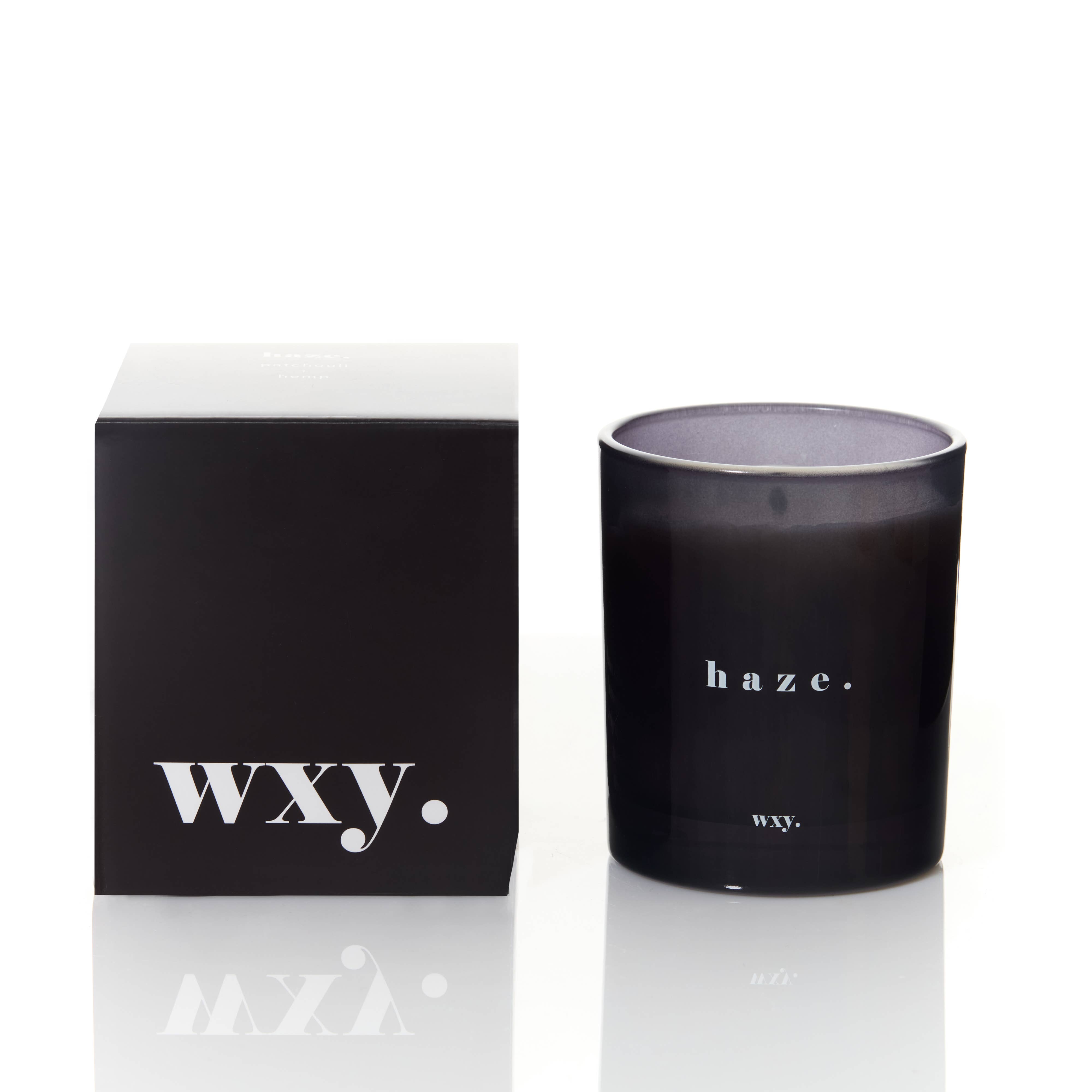 Vela Haze 200 g - Pachulí y cáñamo para venta al por mayor de wxy.