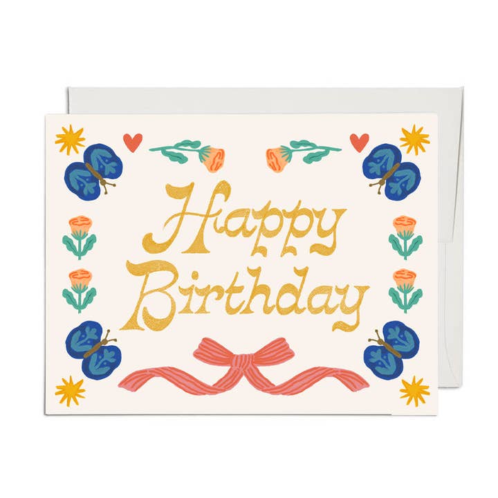 Lucky Charm Birthday Card for wholesale by Made by Meg