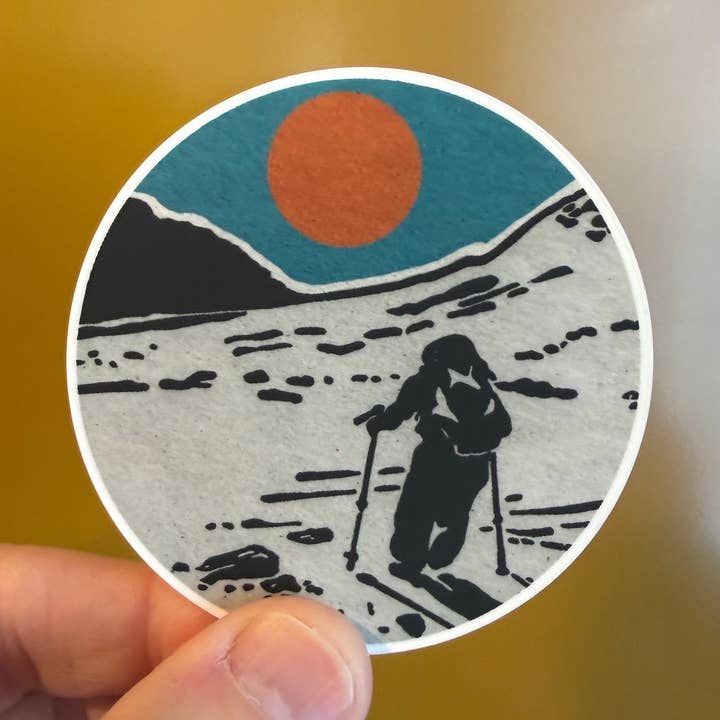 Summerland Sky Sticker for wholesale by PrintsOnTheTrail