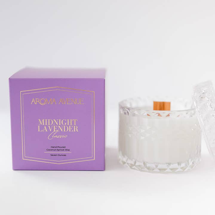 Aroma Avenue - Wholesale Jar/Filled Candle - Midnight Lavender Candle