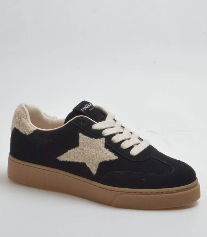 SWEET MAGIC MODA Y COMPLEMENTOS - Wholesale Lifestyle Sneakers - Women's - CASUAL FAUX LEATHER SNEAKERS WITH RUBBER SOLE2