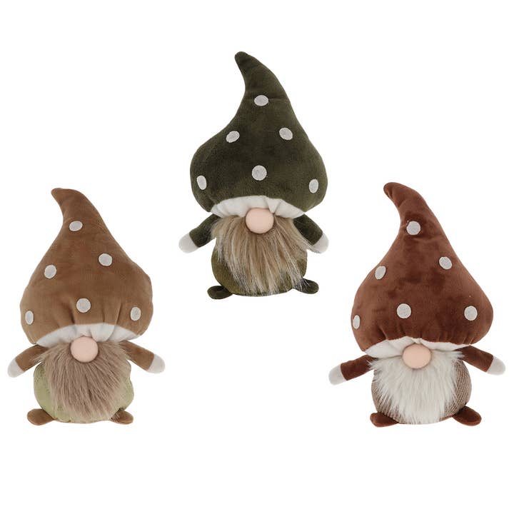 Forest Mushroom Gonk, sitzend, groß für den Großhandel von Joe Davies