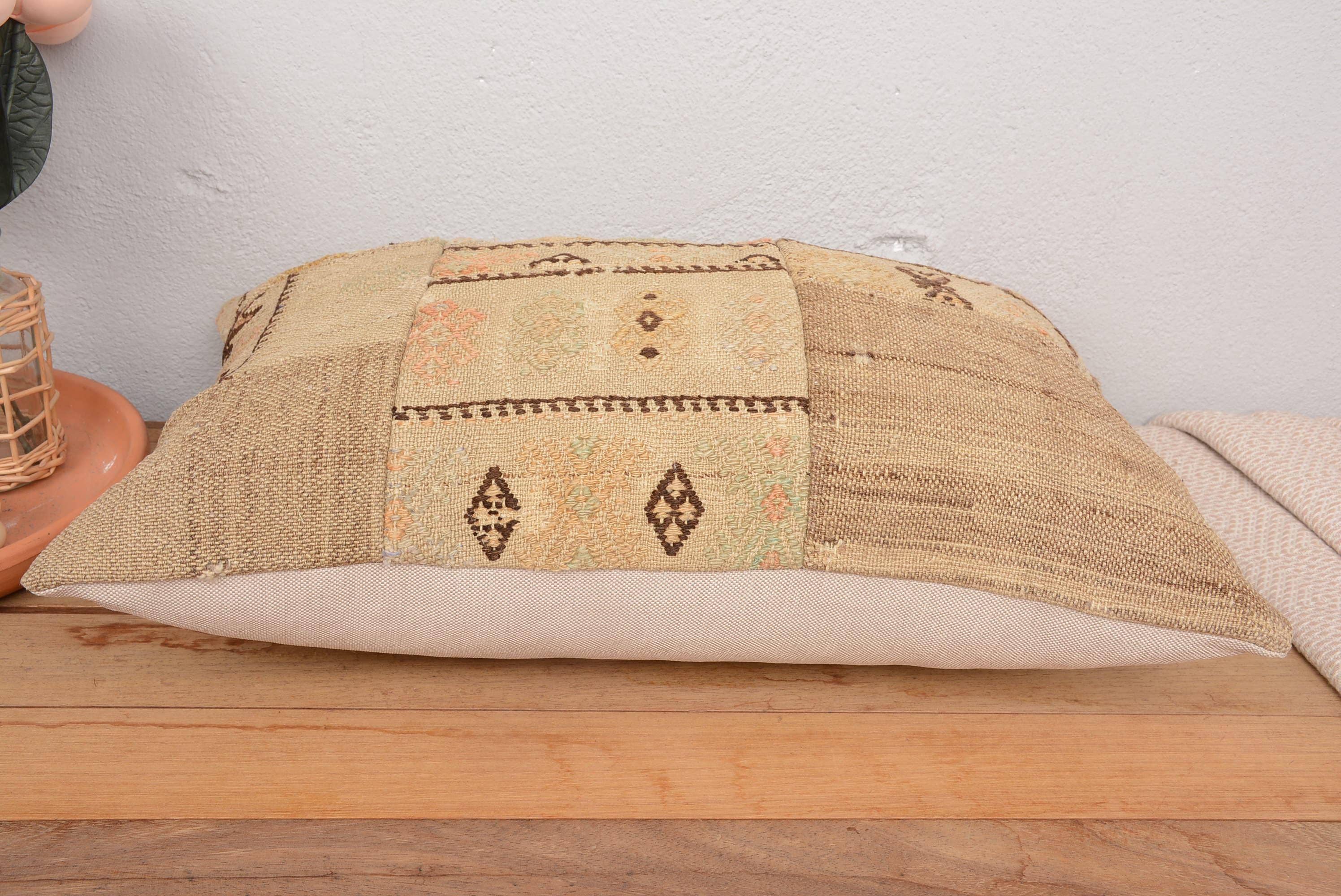 Kilim Pillow Decors - Wholesale Sierkussensloop - Turkse Kilim Sierkussenhoes 16x24 Patchwork Boho4