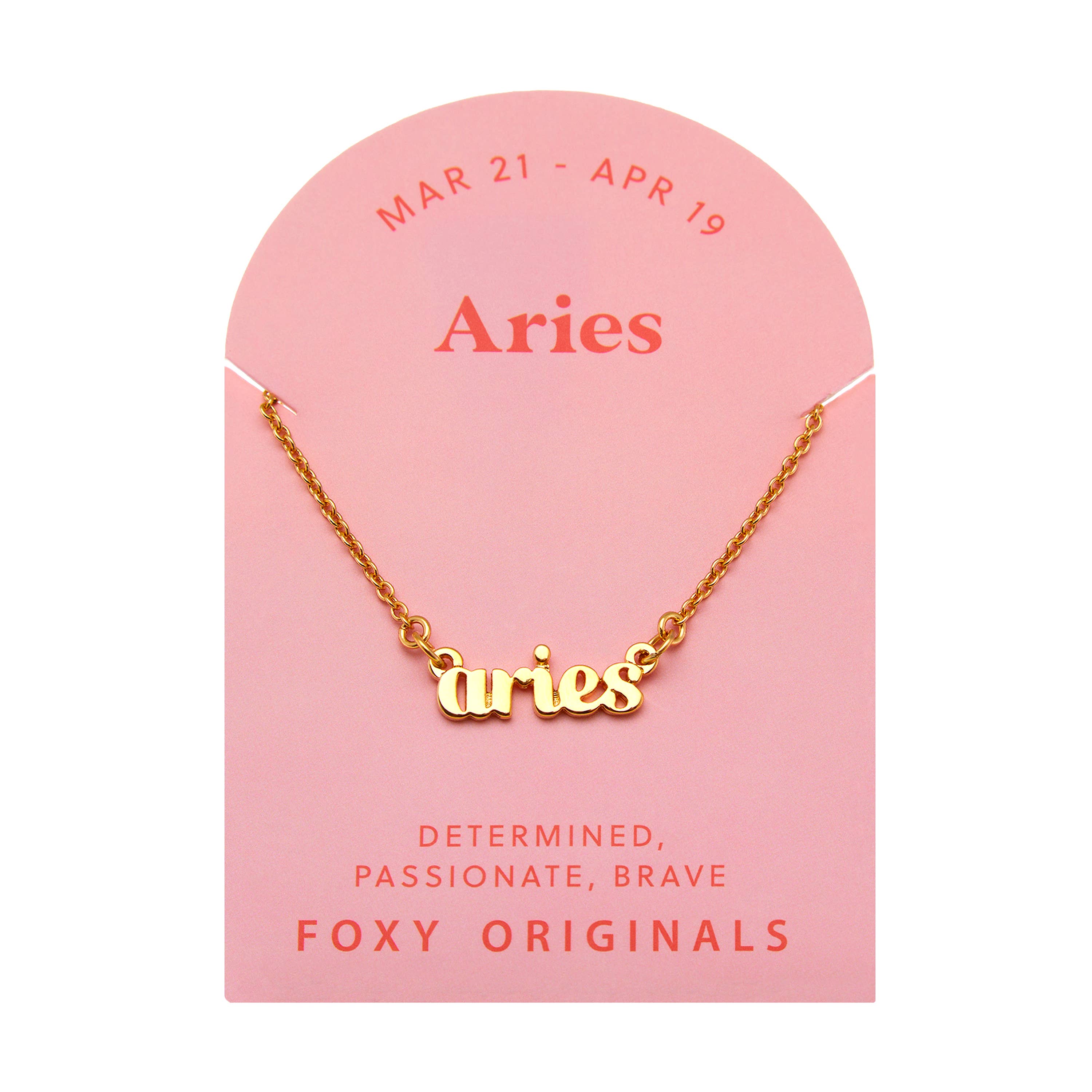 Foxy Originals - Wholesale Retailer Display - Jewelry - Zodiac Necklace Collection | Spring Horoscope Jewellery3