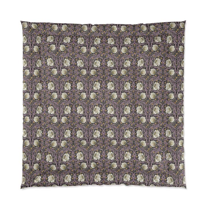 Willy Morris Home Emporium - Wholesale Down comforter - Comforter inspired by William Morris - Pimpernel Collection (Rosewood)6