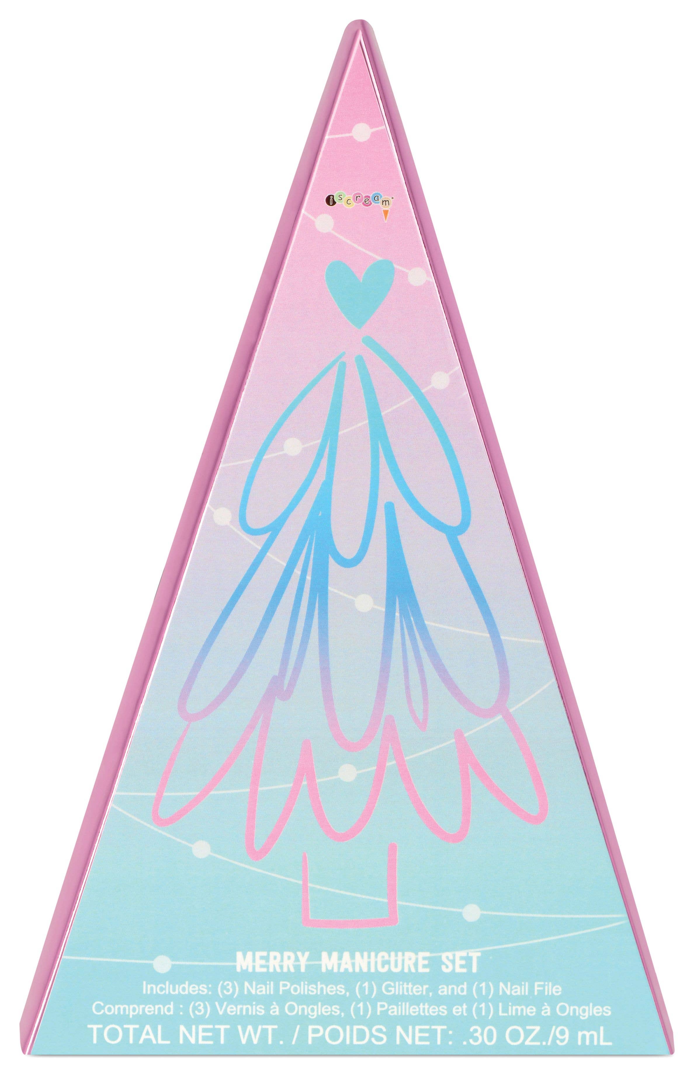 Iscream - Wholesale Nailcare Set - MERRY MANICURE SET