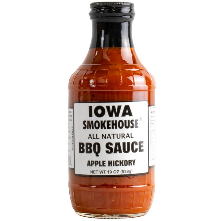 Hickory aux pommes et à la sauce BBQ (12/caisse) pour la vente par IOWA SMOKEHOUSE