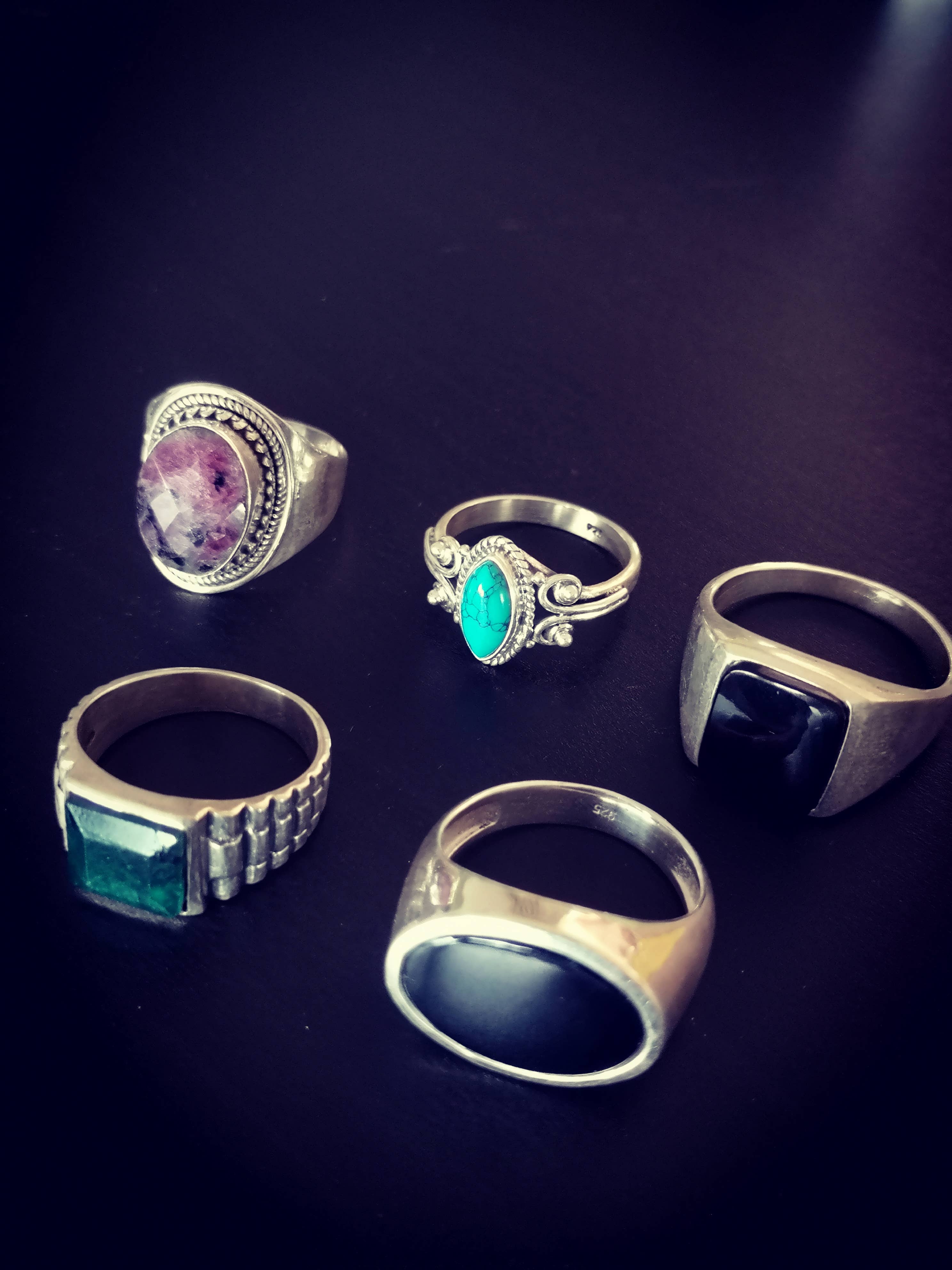 Unique Brand - Wholesale Jewelry - Men's - Vintage men's sterling silver rings1