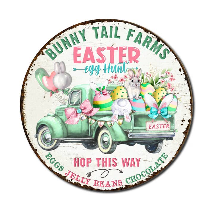 Bunny Tail Farms påskeægsjagt for engroshandel hos Zelless Image