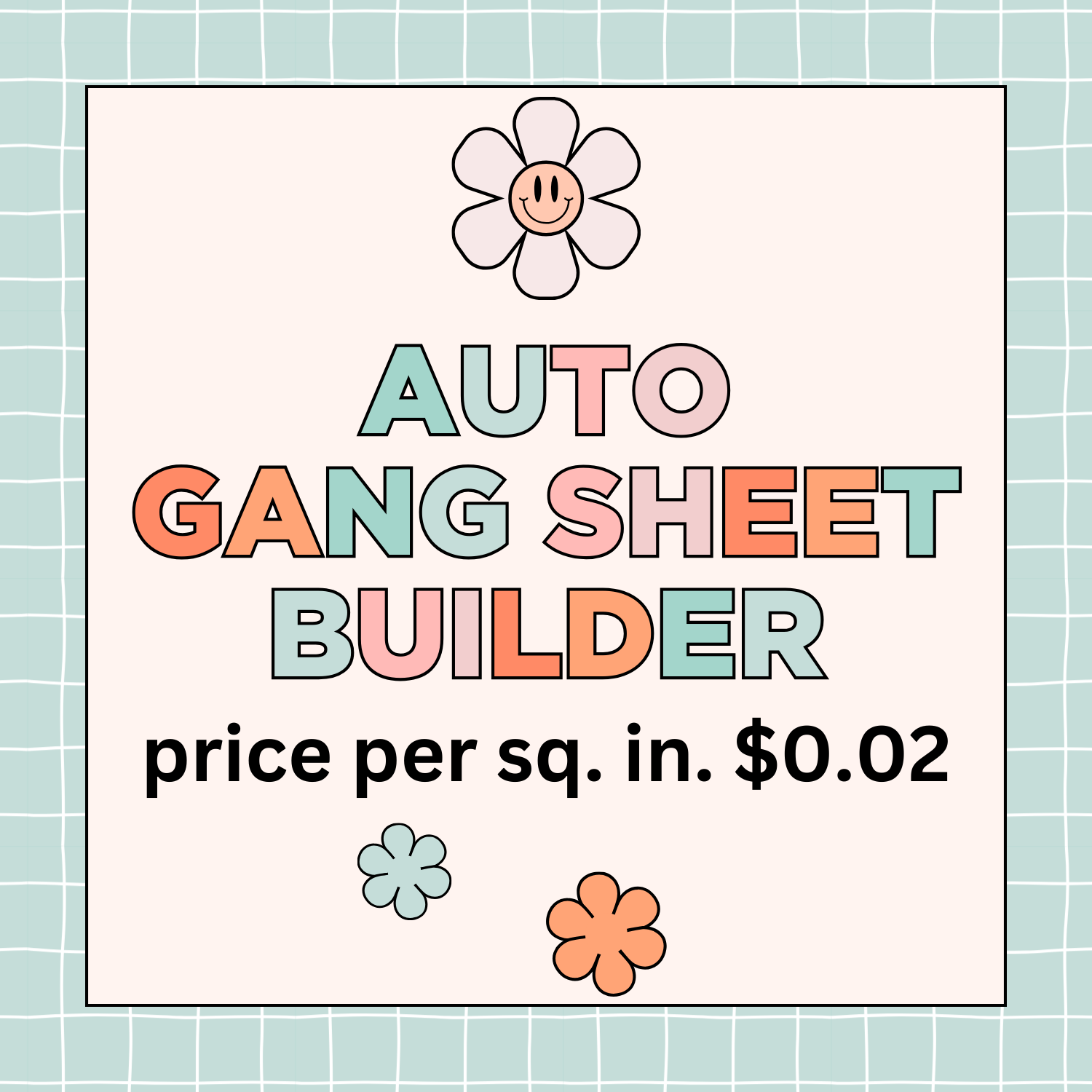 Flawless Transfers - Wholesale Sublimatie-transfer - Auto Gang Sheet Builder0