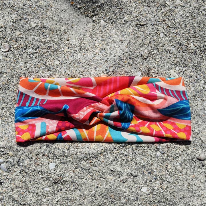 Summer Twist Knot Headband for wholesale by Duende Collection
