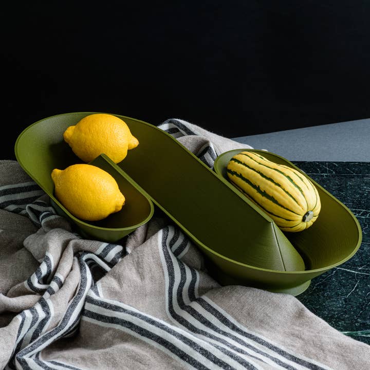 Double U Fruit Bowl for wholesale by Cyrc.