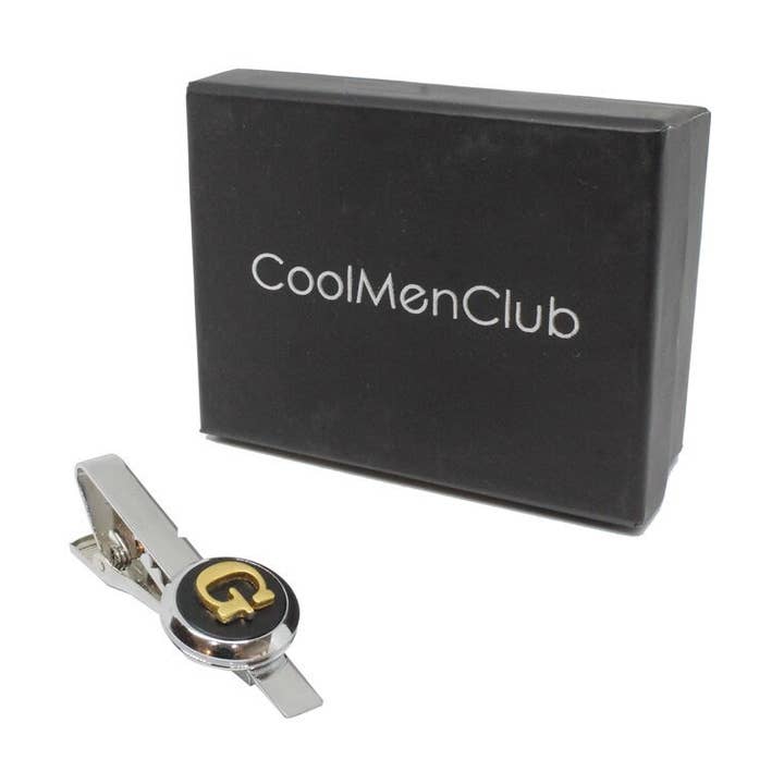 Customizable Letter Tie Clip, Handmade Tie Bar, Letter Tie for wholesale by COOLMENCLUB