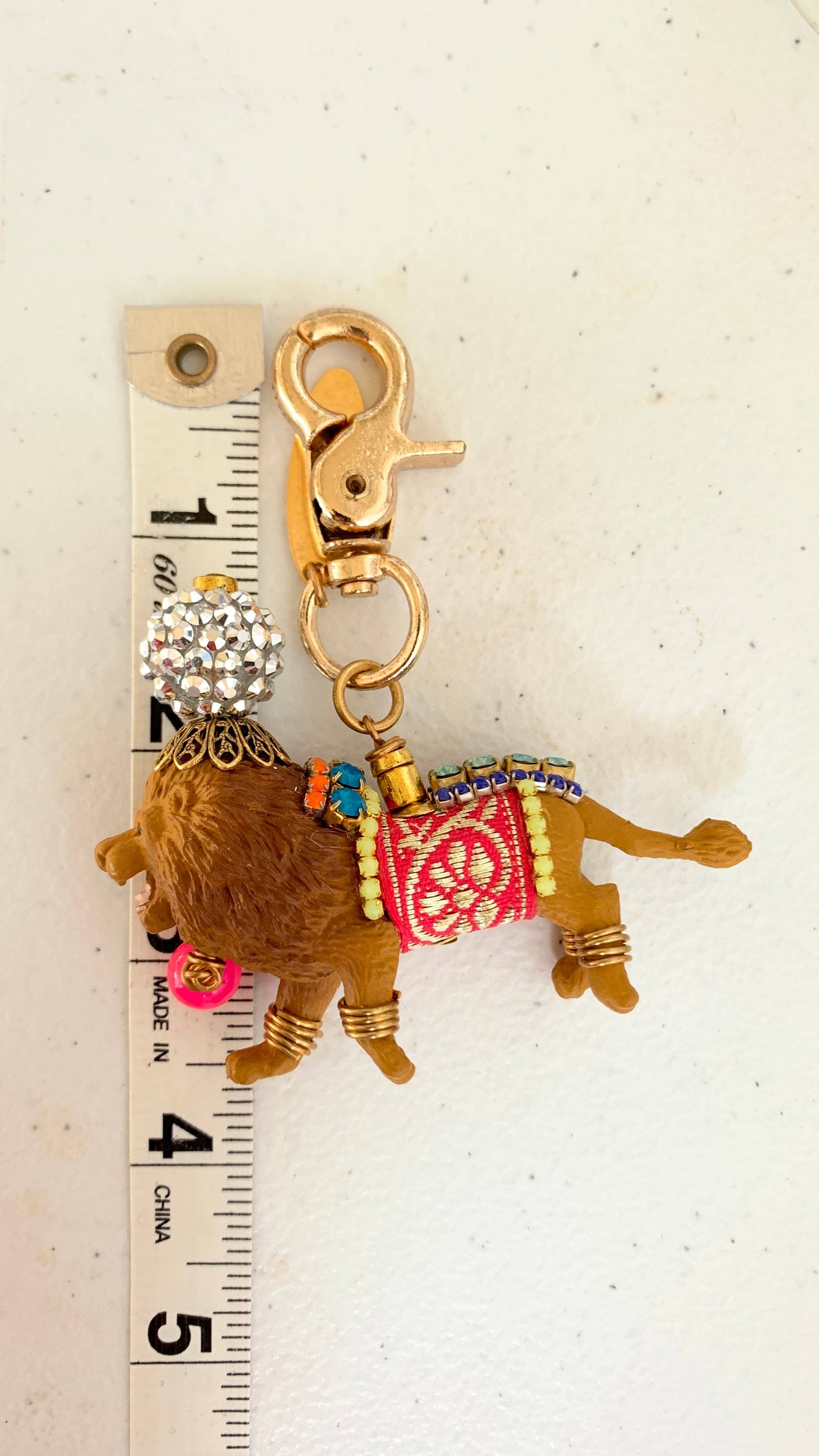 Lenora Dame - Wholesale Purse/Bag Accessory - Women's - Party Lion Bag Charm3