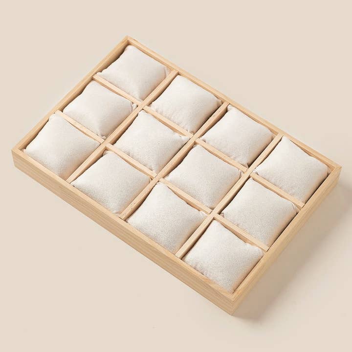 WOOD Wooden Jewelry Bracelet Display Box for wholesale on Faire3