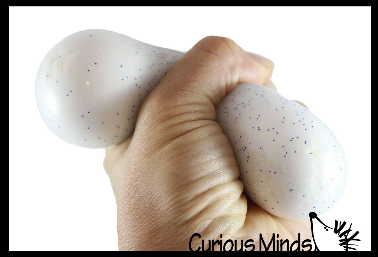 Curious Minds Toys – Brinquedo de espuma - Crianças e bebés por atacado – 1 Nee-Doh Snow Soft Doh Cheio Crotch Ball - Sons3