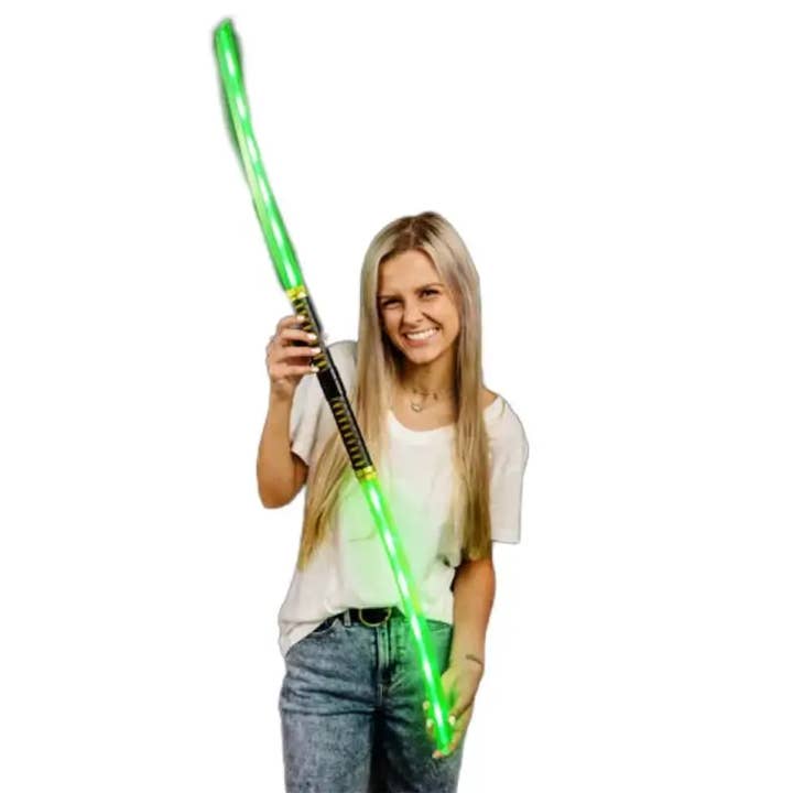 Blinkee.com, LLC - Wholesale Light-Up Toy - Kids & Baby - 45 Inches Double Blade Light Up Giant Ninja Swords0