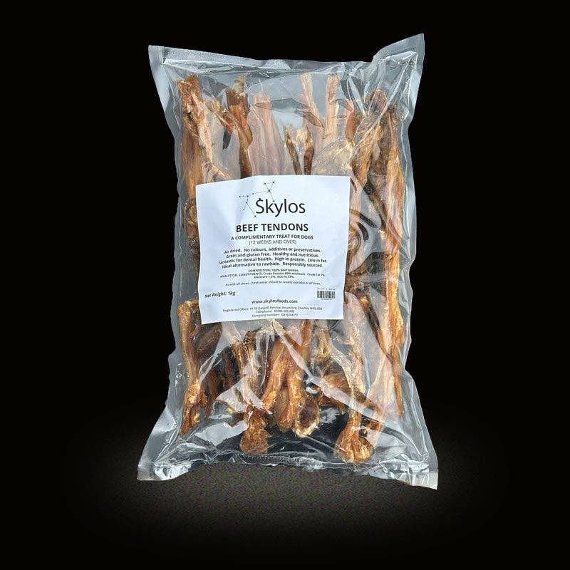 Skylos Foods – wholesale Pet treats – Dog – Beef Tendons1