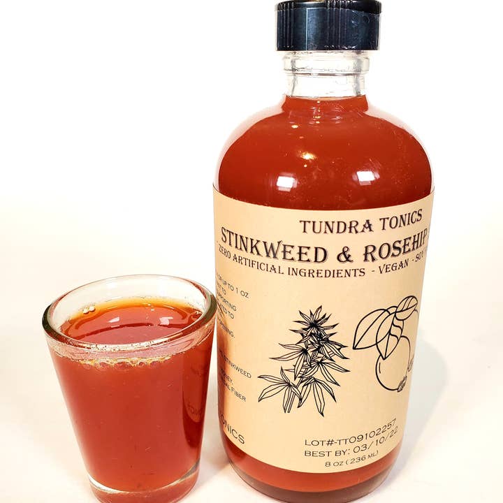 Tundra Tonics - Wholesale Gearomatiseerde siroop - Wilde rozenbottel, Alaskan Alsem, Raw Fireweed Honingsiroop3