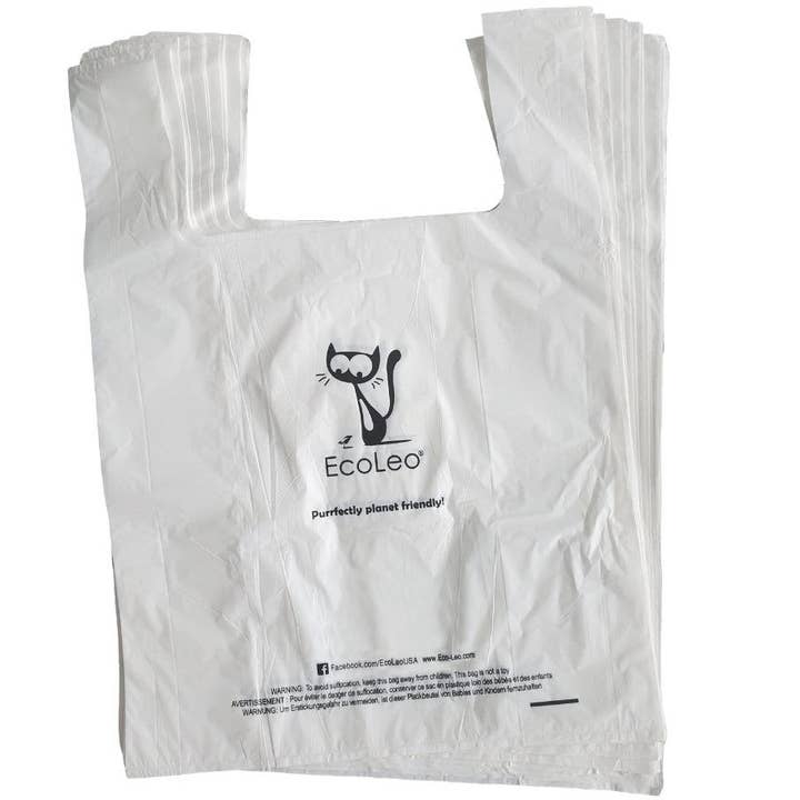 EcoLeo - Vente Sac à déjections canines - Doublures de tiroirs à déchets compatibles Litter Robot*2