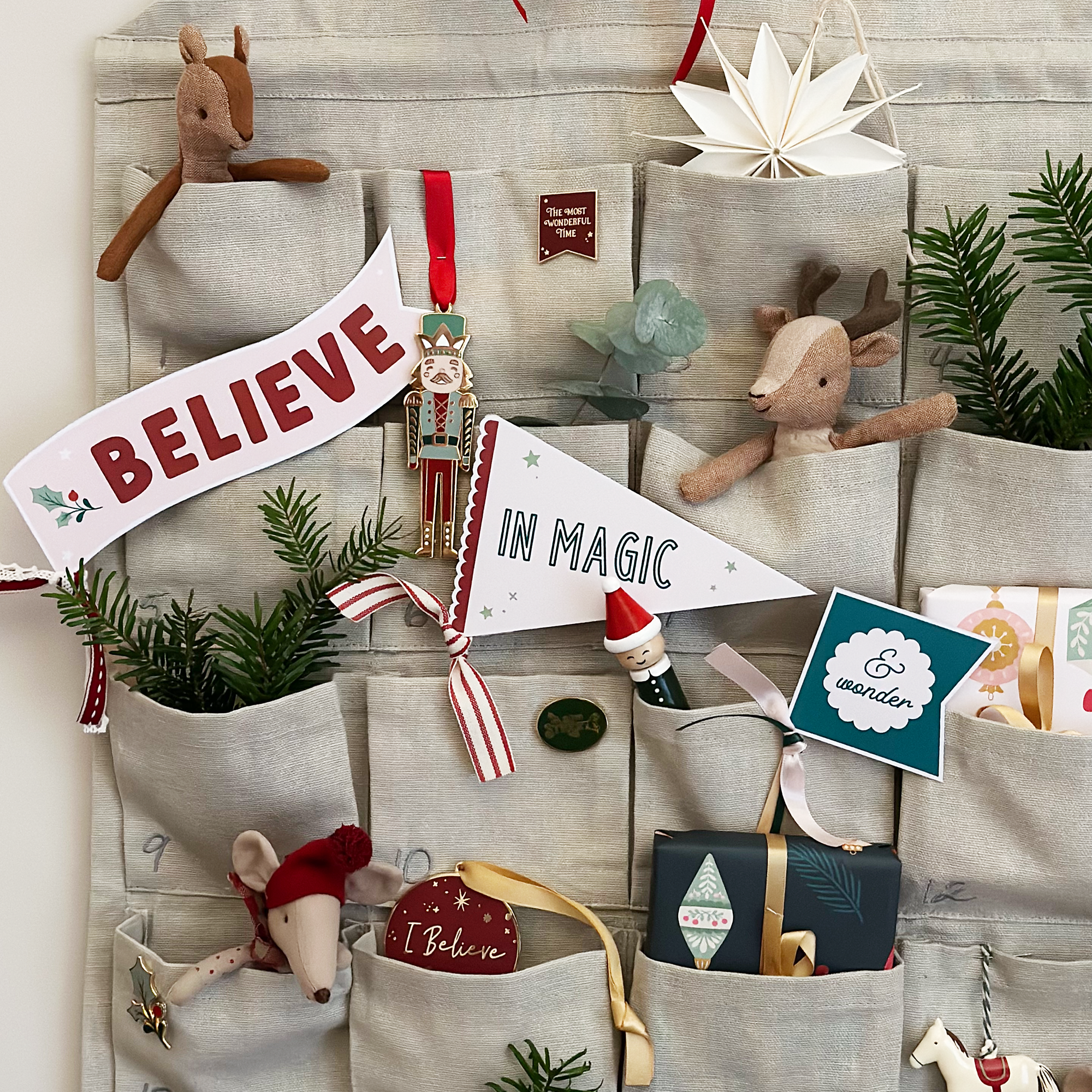 Clara and Macy - Venta al por mayor Adornos - Decoración de árbol de Navidad esmaltado con forma de cascanueces3