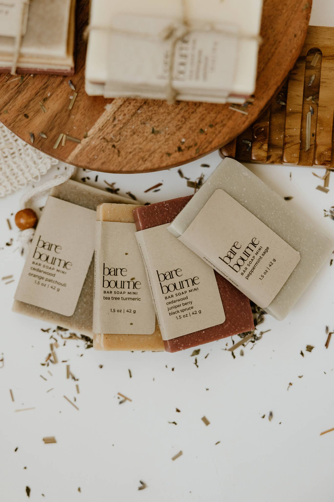 Bare Bourne - Vente Pains de savon - Mini-lot de savon pour bar5