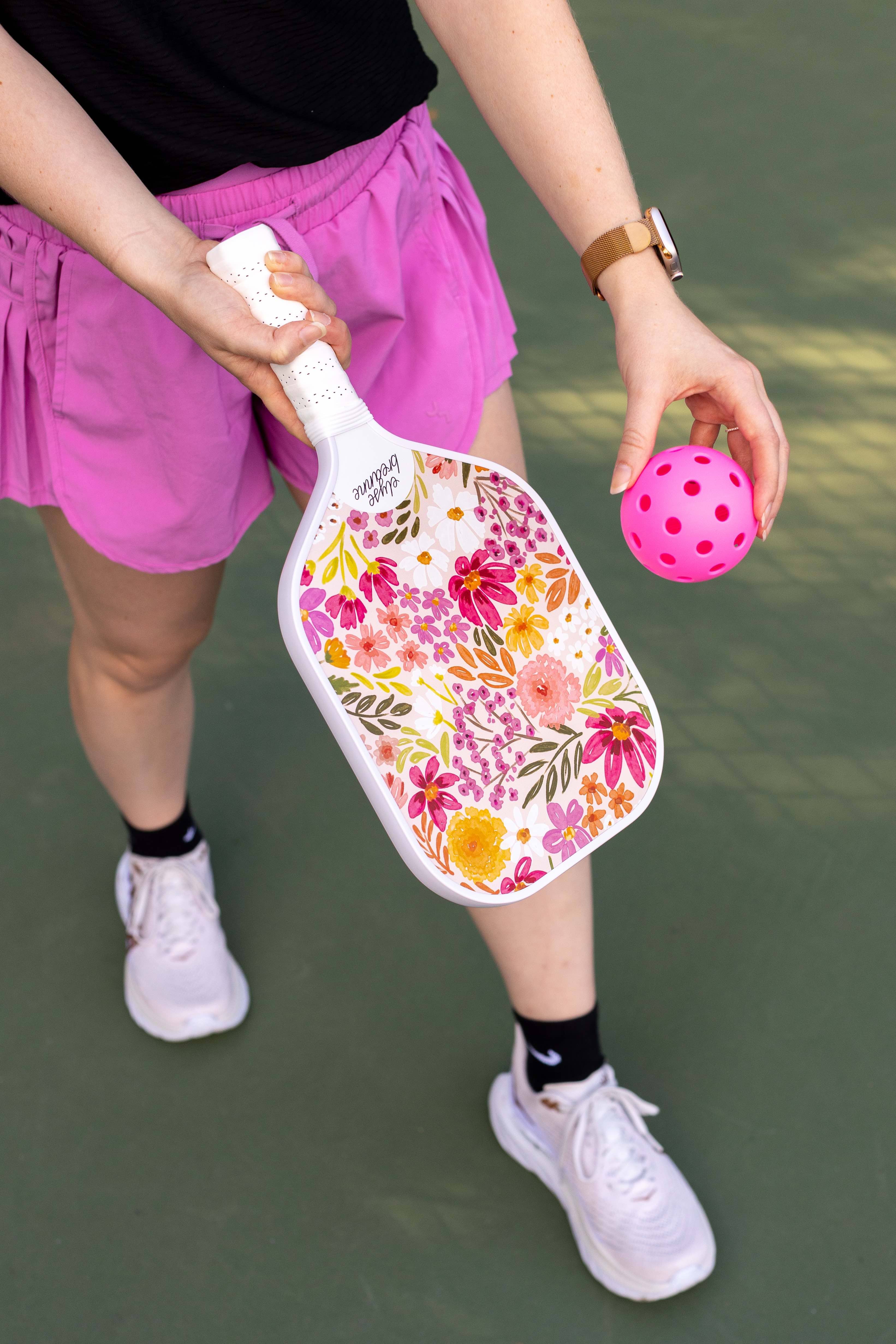 Elyse Breanne Design - Wholesale Sports & Outdoor - Primrose Petals Pickleball Paddle5