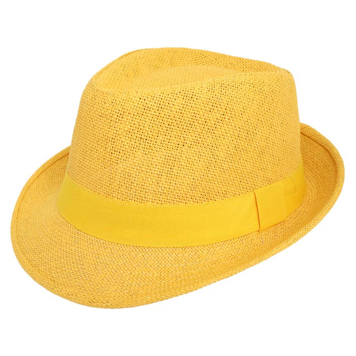 SP Sophia Collection - Wholesale Fedora - Women's - Fashion Paper Braid Panama Fedora Hat 10