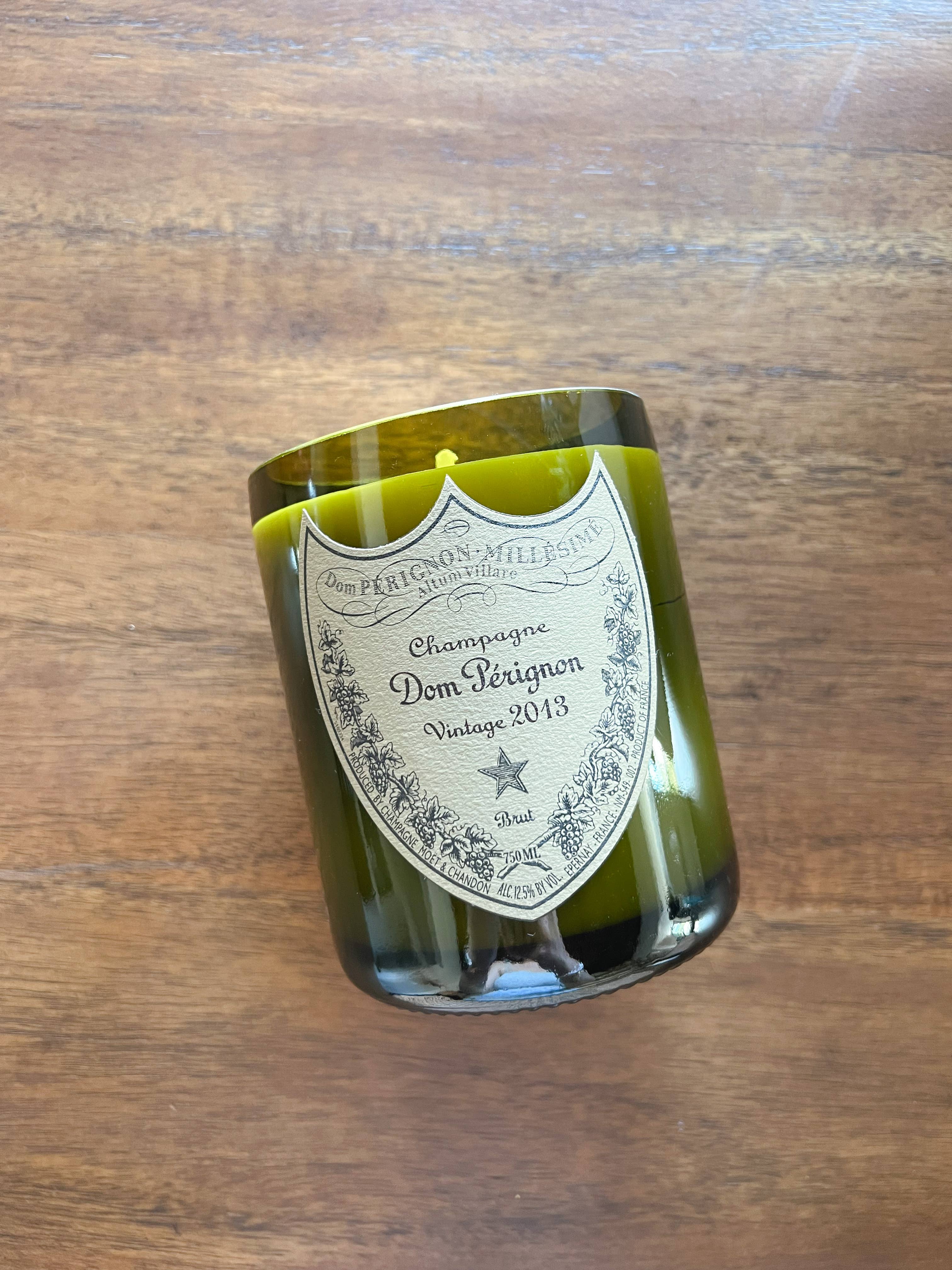 Scottsdale Candle Co - Wholesale Jar/Filled Candle - Recycled Dom P Bottle - Vintage Label Candle9