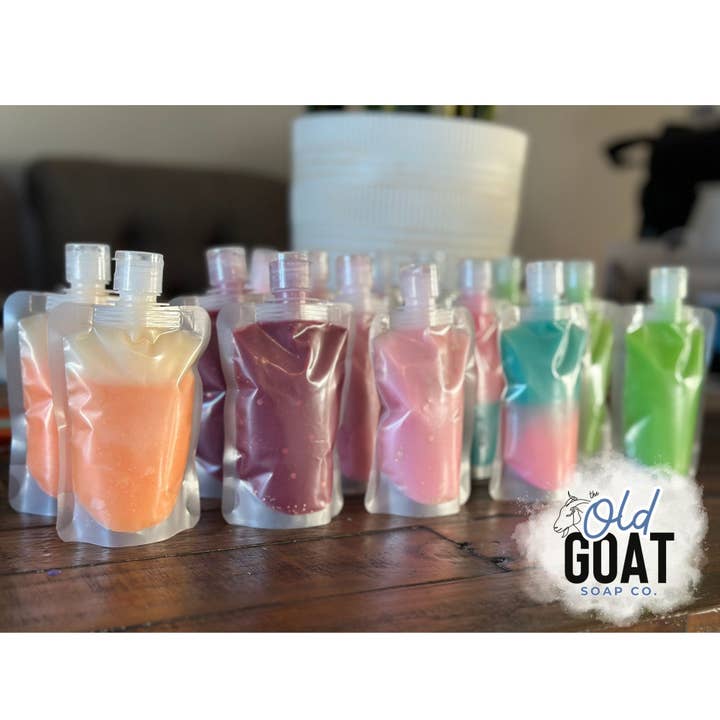 Bolsas Squeeze Wax Melt por atacado de DYAMI CREATIONS LLC, DBA The Old Goat Soap Co.