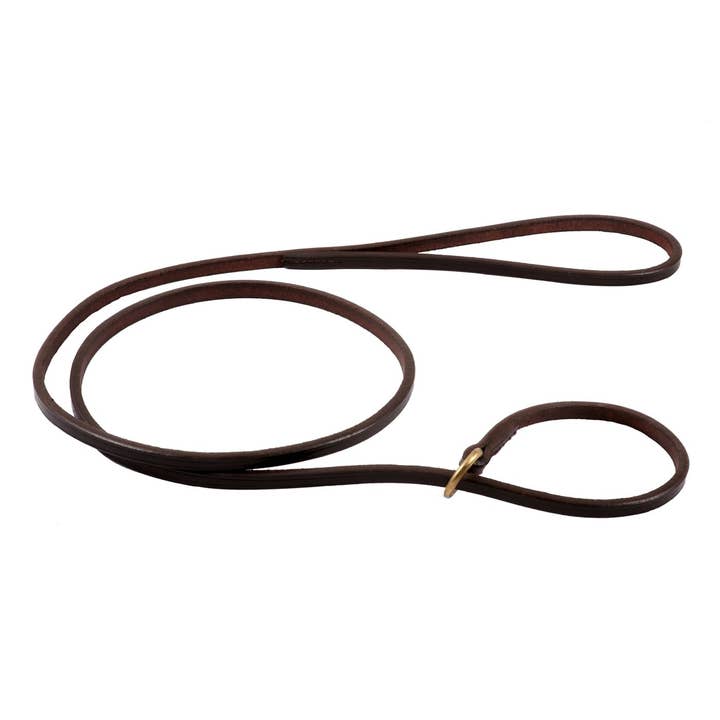 Alvalley – Engroshandel Hundesnor - Hund – Flade læderslidledninger1