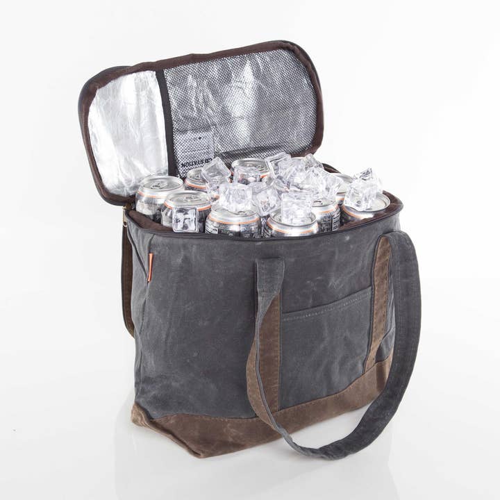 CB STATION - Wholesale Lunch Bag/Box - Waxed Large Lunch Cooler7