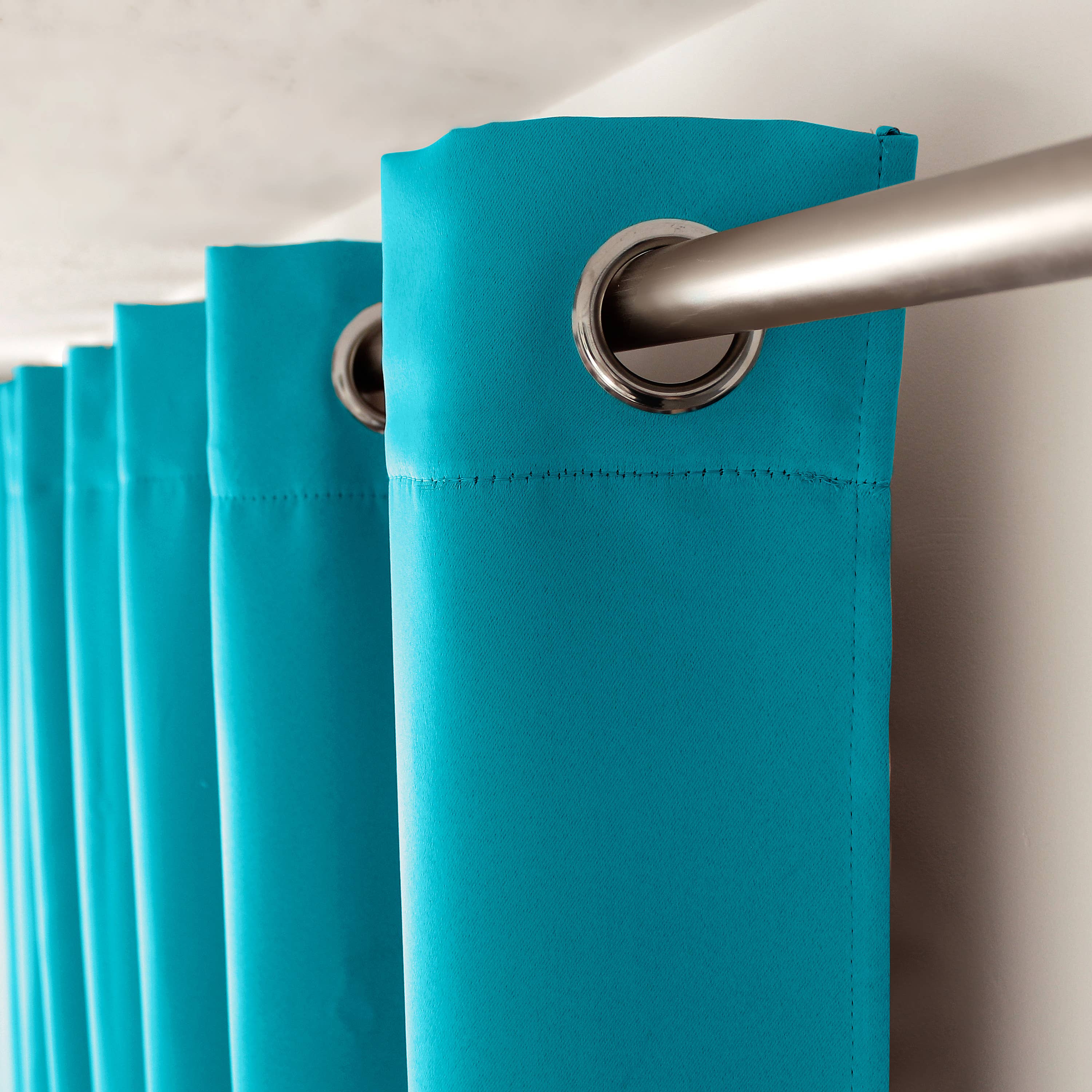 DECOSTARS - CmaDECO - Wholesale Curtain - Blackout Curtain with Grommets, 140x240cm, Liquorice Collection21