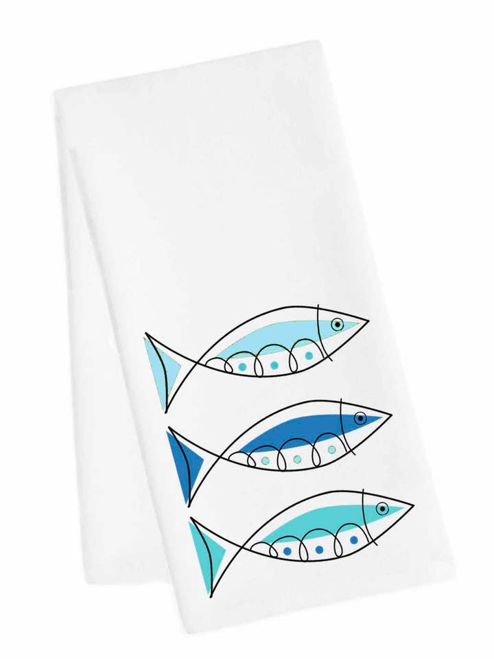 Moderne fisk viskestykke for engroshandel hos M Design Studio Gifts