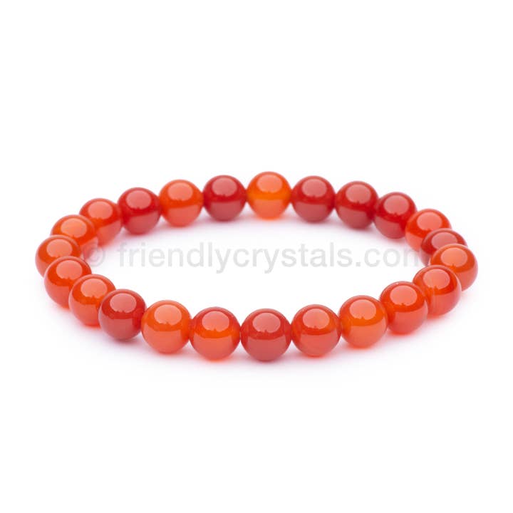 Bracciale Corniola per la vendita all'ingrosso da parte di Friendly Crystals