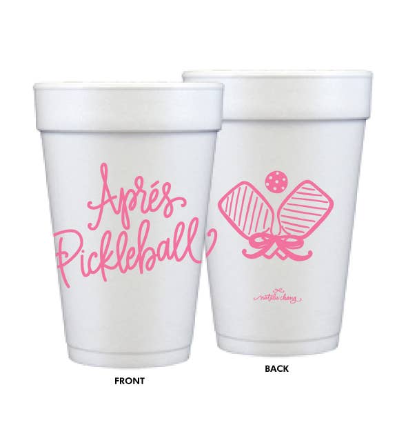 Natalie Chang - Wholesale Disposable Cup - Aprés Pickleball | Cups & Napkins (ALL)0