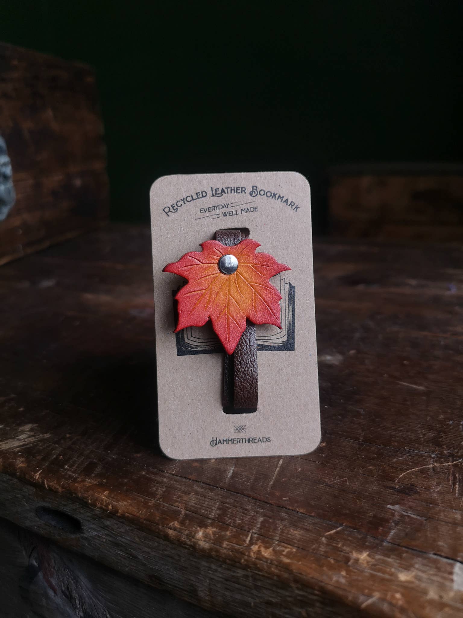 Hammerthreads - Wholesale Bookmark - Maple Leaf Bookmark4