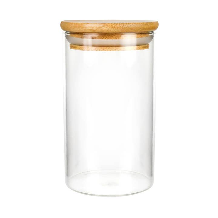 Human Objects® - Wholesale Jar - 10oz Glass Jar w/ Bamboo Lid – Eco-Friendly Jar – 80 Qty2