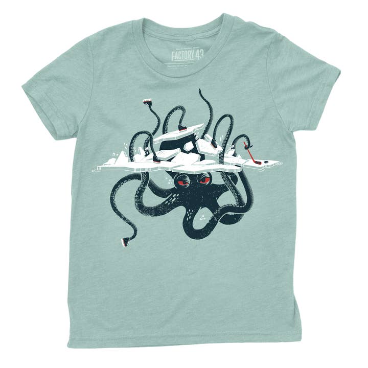 Factory 43 - Vendita all'ingrosso Maglietta serigrafata - Bambini - Ice Monster (Camicia bambino)
