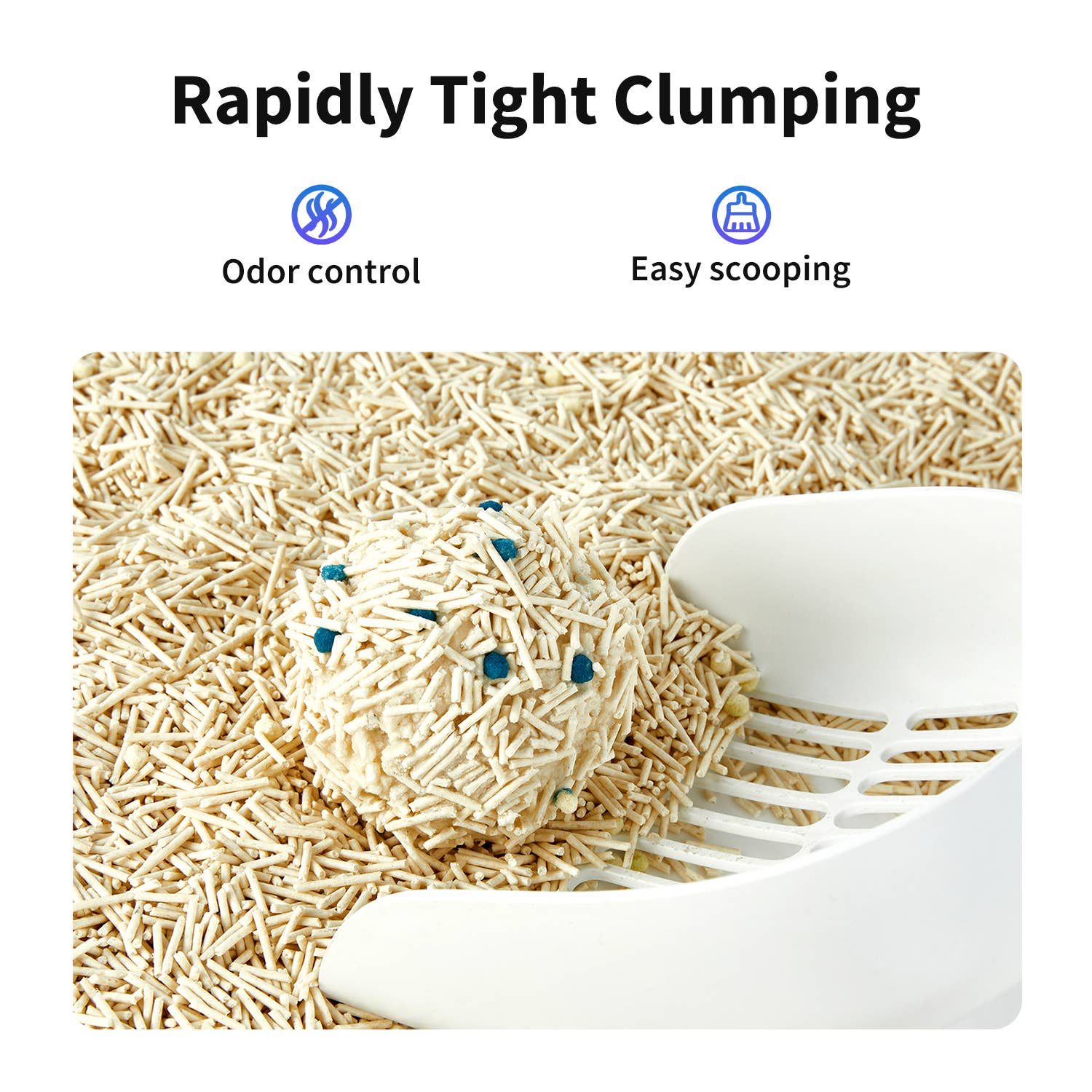 PETKIT - Wholesale Cat Litter - Occult Blood Test Unscented Clumping Tofu Cat Litter-4 Bags4