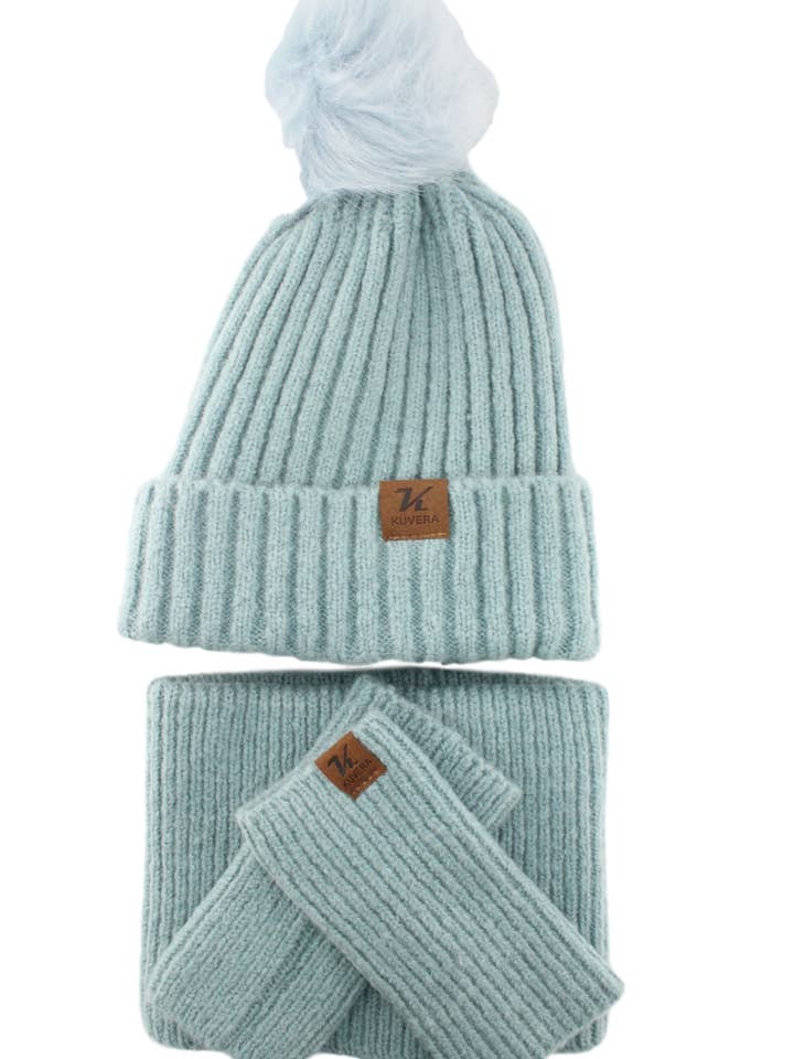 Women's Hat, Scarf, and Glove set for wholesale by Klondike Sterling Glove