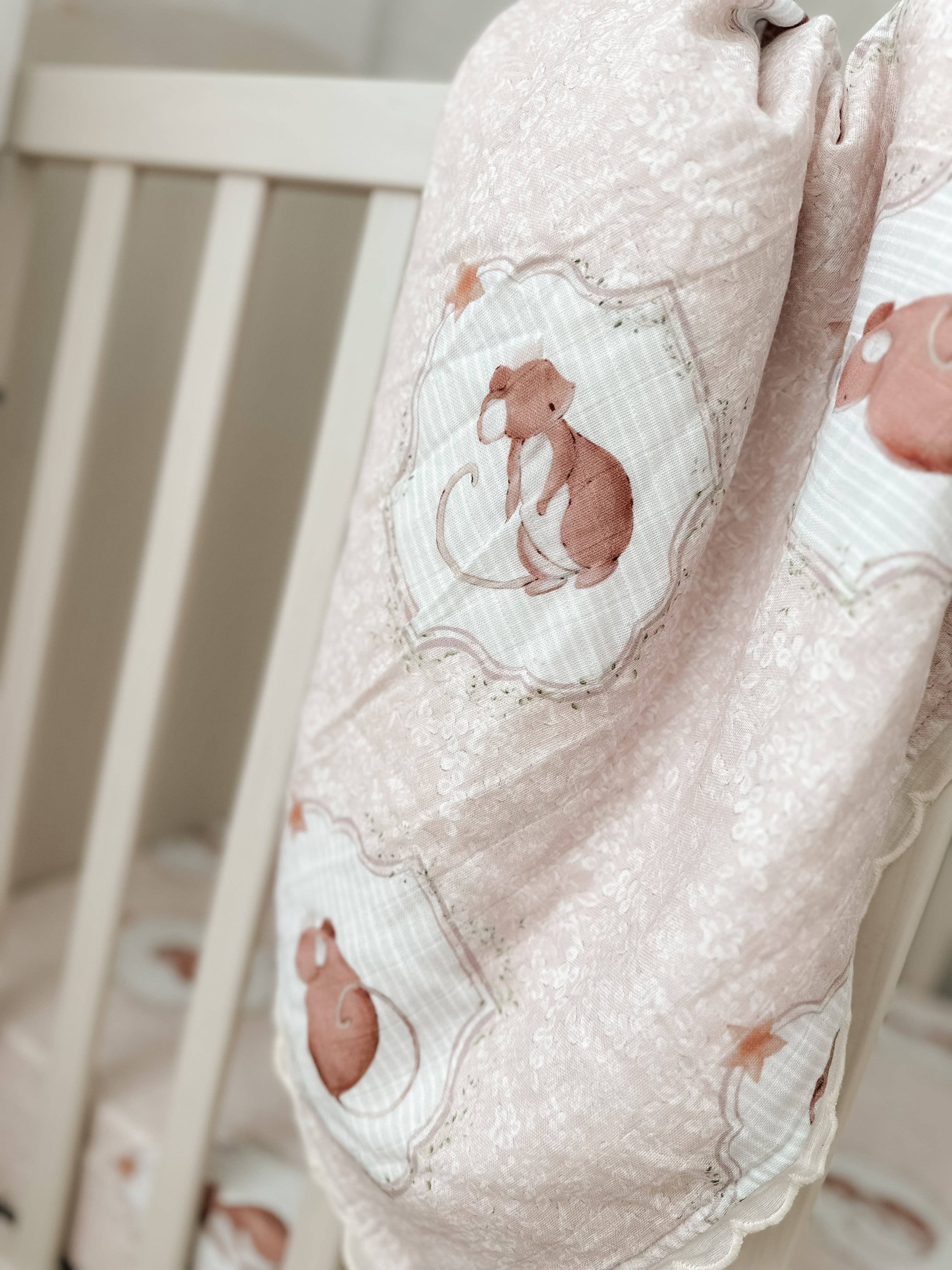 Pop Ya Tot - Wholesale Bedding Blanket - Kids & Baby - Sweet Squeak Fur Lined Cot Blanket3