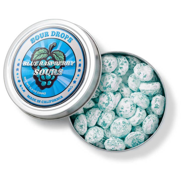 Blue Raspberry Sours for wholesale by Sour Drops